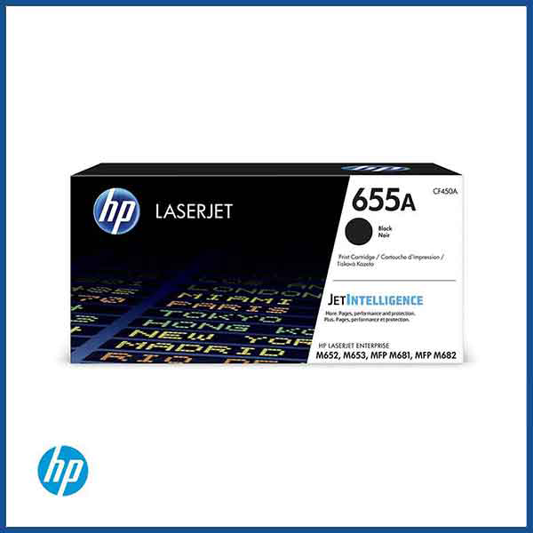 HP 655A (CF450A) Black Toner Cartridge